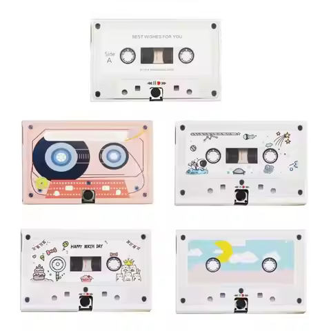 Q6PE Greeting Card with Recordable Recorder DIY Postcards Sound 60 Seconds Voice Chip