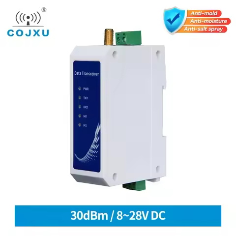 Wireless Data Transmission Station 30dBm 5KM LoRa Industrial Grade GFSK COJXU E95-DTU(400F30-485) DC