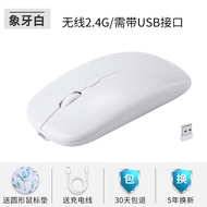 Phụ Kiện Máy Tính Wireless Bluetooth Mouse Gaming Laptop Lenovo HP Rechargeable Ergonomic 2.4GHz 10m