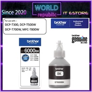 Brother Ink - Black BT6000BK BT6000 BT-6000BK 6000 - 100% Original Brother - DCP-T300 DCP-T500W DCP-
