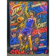 NBA Basketball Graffiti: Chet Holmgren (Oklahoma City Thunder)