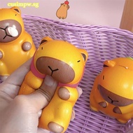 Capybara Squishy Toy Kapibara Antistress Stress Relief Adult Kid Kawaii PU Slow Squeeze Toys Birthday Gift