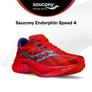 Saucony Endorphin Speed 4 Road Running Speed Shoes Women's -- (Red (Marathon -London) S10940-24