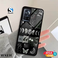 Case vivo v23e V20se V20 V9 Latest Fashion Case Aesthetic Image Black Casing hp Case Hardcase Premiu