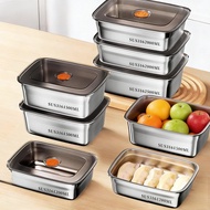 CitaRuma SUS316 Storage Box Food Container Vegetable Food Container Stainless Steel Food Box
