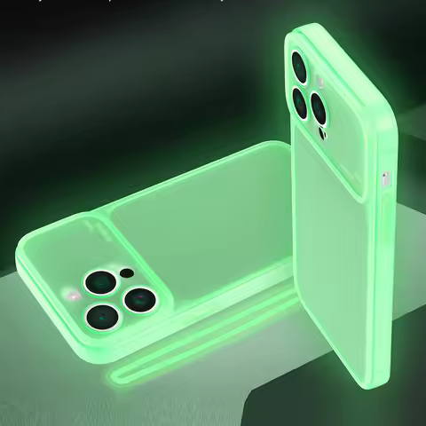 Night Light Luminous Clear Silicone Large Window Phone Case For XiaoMi Poco X3 X5 Redmi Note 11 12 1