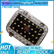 [Huyjdfyjnd]Car LED Trunk Light Tailgate Middle Lamp for Toyota Alphard Vellfire 40 Series 2023 Replacement Accessories