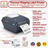 Thermal Shipping Label Printer A6 110mm Waybill Printer Bluetooth Android Printer Sticker Label Prin