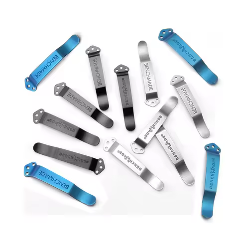 1 Set Stainless Steel Original Knife Back Clip Clamp with 4pcs Screws for Benchmade Griptilian 551 B