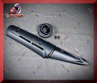 Bộ Ốp pô TFX gắn exciter 150 đen mờ MS12