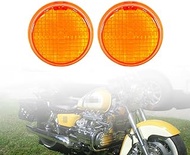 YDDCHF 2 Pcs Turn Signal Lens Compatible with 1998-2018 Hon-da Shadow Spirit Fury Valkyrie 33401-MFR