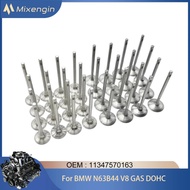 Engine Parts 32pcs Exhaust & Intake Valves Set for BMW 4.4L GAS V8 DOHC N63B44 550i 650i 750i X5 X6 