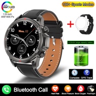 New GPS Smart Watch With Flashlight Outdoor Sports Watch Men Compass Man Watch Bluetooth call AMOL