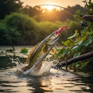 HENGJIA Popper Frog Soft Bait 70mm 14g Floating Hard Fishing Lure 3D Eyes Topwater Killer for Dalag 