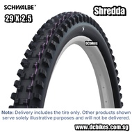 Schwalbe 29 X 2.5 Shredda Gravity Pro Radial Addix Ultra Soft Tubeless Ready Folding Tyre (1 Tire)
