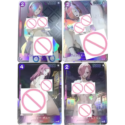 OPCG Anime Naked Girl Collection Card Vinsmoke Reiju Yamato Nami Busty Beauty Big Ass Nude Card Refr
