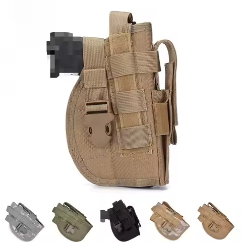 Universal Right Hand Tactical Gun Holster Hunting Belt Pistol Pouch for M9 M92 92FS Gl 17 18 19 All 