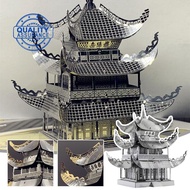 Chinese Style 3d Metal Puzzle Diy Building Assembly Model Toy I0d7