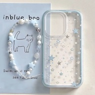 Bintang Aesthetic Girl Blue Case Realme C75X C75 C71 Note 70 C85 Pro C65 50 60 Narzo 50I Prime C53 C