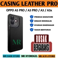 CASE LEATHER PRO CASE BLACK FOR OPPO A6 PRO / A5 / A5X / A5i / A5 PRO / A3 PRO / A3 / A3X / A60 - ca