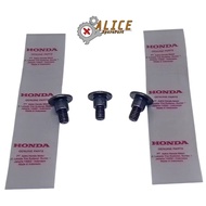 3pcs Rear Exhaust Funnel Cover Bolts Screw Honda Cbr 150R/250R Cb 150 Vario New Original