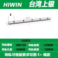 Rel Panduan Linear HIWIN Taiwan Gelangsar Perak EG15 EG20 EG25 EG30 EGH20CA EGH25SA
