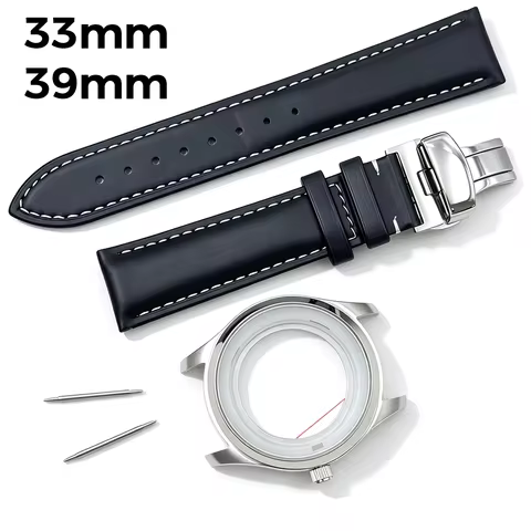 33mm 39mm NH35 Cocktail Watch Case SeWomen Men Ladies No logo For Seiko Presage Classic Series NH35 