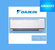 แอร์ผนัง DAIKIN รุ่น FTKC15WV2S INVERTER เบอร์ 5 ขนาด 14300 BTU แอร์บ้าน แอร์ไดกิ้น เครื่องปรับอากาศ