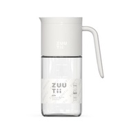 Zuutii 附手柄自動開合蓋玻璃油壺 - 米白色 (550ml)
