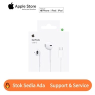 Original Apple EarPods with USB-C Connector For iPhone 17、16、15 Earphone