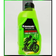 Kawasaki Semi Synthetic 10W-40 4T Engine Oil 100% Original 1L Minyak Hitam