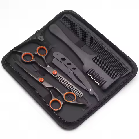 Hair Scissors 6" JP Stainless Hairdressing Scissors Barber Shop Hair Cutting Scissors Thinning Shear