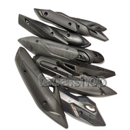 HONDA MOTORCYCLE EXHAUST COVER, HONDA MOTORCYCLE EXHAUST SHIELD, SIP QUALITY, MOST COMPLETE