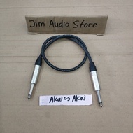 Cable mic canare 50cm akai 6.5mm to akai 6.5mm jack BMA / akai to akai