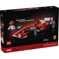LEGO ICONS 11375 Ferrari F2004 & Michael Schumacher