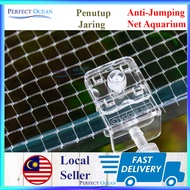 Aquarium Anti-Jumping Net Cover Aquarium Penutup Fish Tank 🌊READY STOCK🌊 | Perfect Ocean