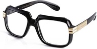 Newbee Fashion - 80's Old School Rapper Hip Hop DJ Glasses Hip Hop Sunglasses