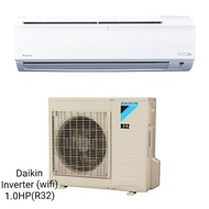 (READY STOCK) DAIKIN R32 1.0HP Standard Inverter Air Conditioner - FTKF Model -FTKF25A / RKF25A-3WMY-LF Delivery within