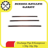 Discharge Pipe B Compressor Pipe Hose 1/2 1 2 Hp JF