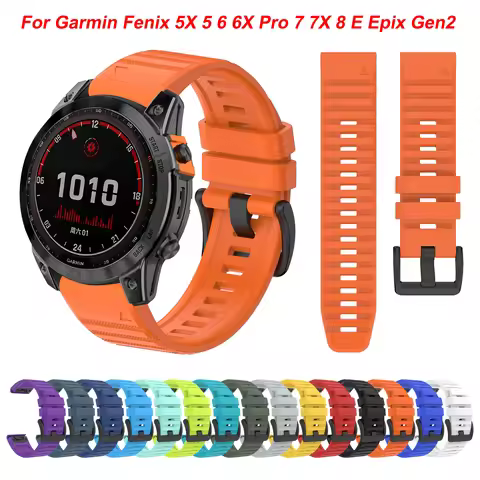 22mm 26mm Bracelet for Garmin Fenix 6X Pro 6 7 7X Solar 5 5X Plus 965 955 Epix Pro Fenix8 Tactix8 Qu