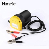 12V Electric Car Oil Pump Crude Oil Fluid Pump 60W Extractor Transfer Engine Suction Pump + Tubes for Auto Car Boat Moto