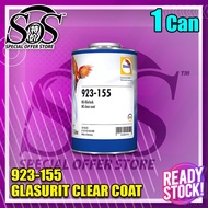 DIY Car Motor Coating GLASURIT 923-255 HS Multi Clear Coat / 923-155 MS Clear Coat with 929-94 HS To