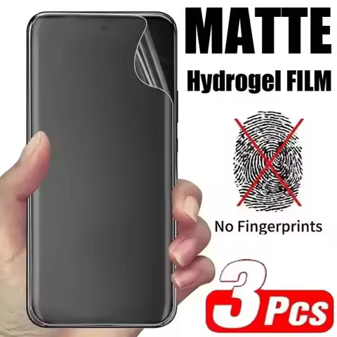 3PCS Matte Hydrogel Film for ASUS RogPhone 8 7 6 Pro 6D Ultimate Screen Protector for Rog Phone 2 3 