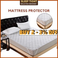 Pelindung Tilam Topper Tilam Mattress Protector Single/Queen/King Protective Layer thick cover anti bacteria BXB#1