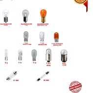 Universal Car Halogen Bulb - T5 / T10 / T15 / 4038 / 1156 / 1141 / 1016 / T20 / T20 Amber