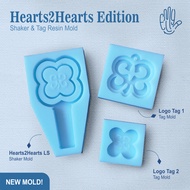 Resin Mold KPOP Hearts2Hearts H2H Shaker Logo Resin Mold