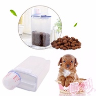 Pet Food Storage Container Dog Cat Pet Dry Food Dispenser With Cup Pet Supplies  Lp-c