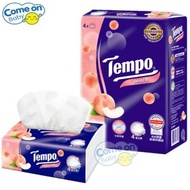 Tempo - TEMPO 得寶四層甜心桃限量版袋裝 4包裝 (17609) #紙巾#Tissue#抽紙#軟抽#香味#軟包#袋裝紙巾#桃子口味#果香