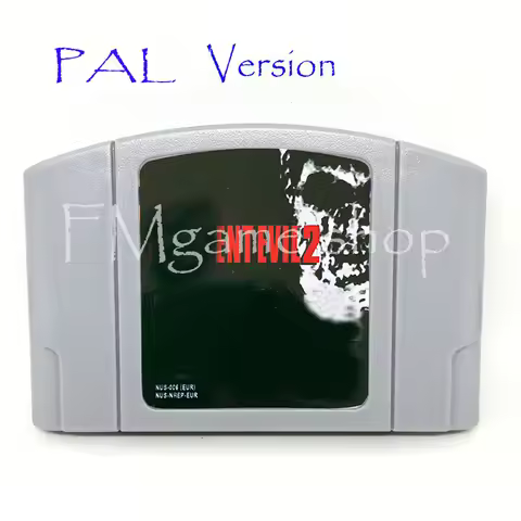 Select USA Version EUR PAL Version ResidEvil 2 for 64 Bit Video Game Console Cartridge Card