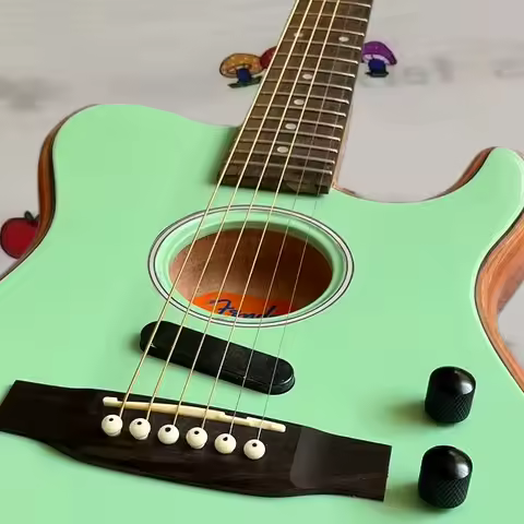 guitar, high-quality, silent guitar, factory customized, beautiful sound quality